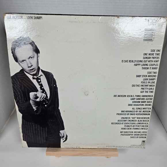 Joe Jackson Look Sharp vinyl - Picture 2 of 4